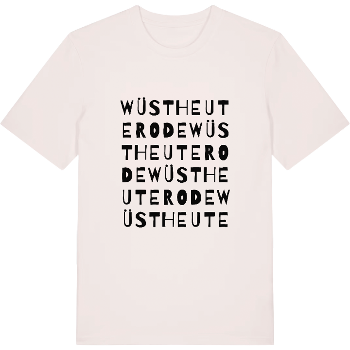 Wüstheuterode ordlek t-shirt – t-shirt från PinShirt