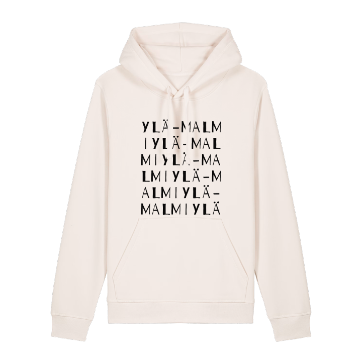 Ylä-Malmi ordlek hoodie – hoodie från PinShirt