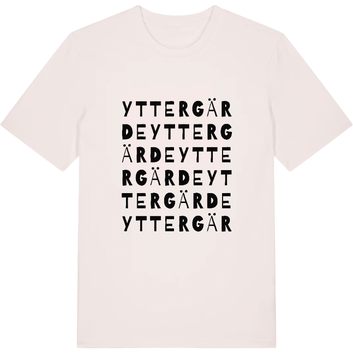 Yttergärde ordlek t-shirt – t-shirt från PinShirt