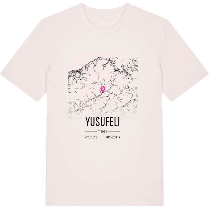 Yusufeli karta t-shirt – t-shirt från PinShirt