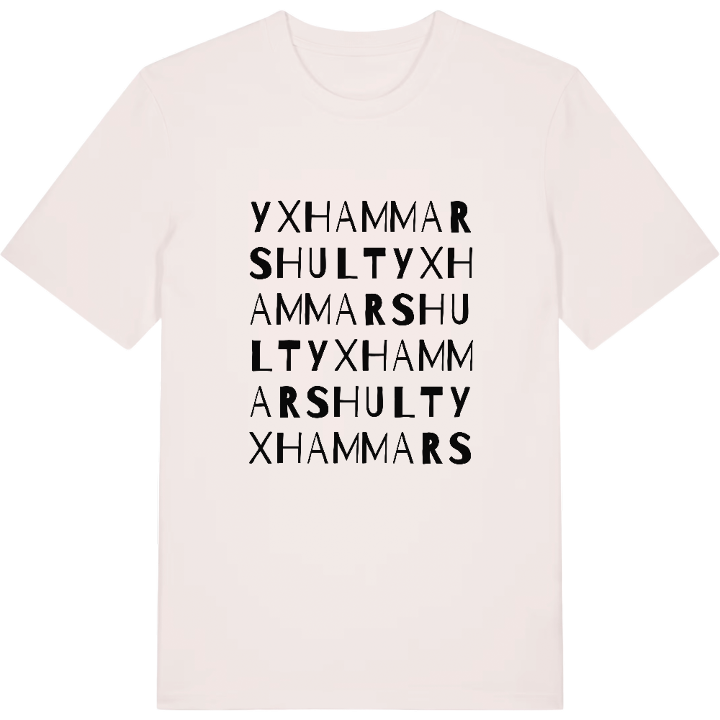 Yxhammarshult ordlek t-shirt – t-shirt från PinShirt