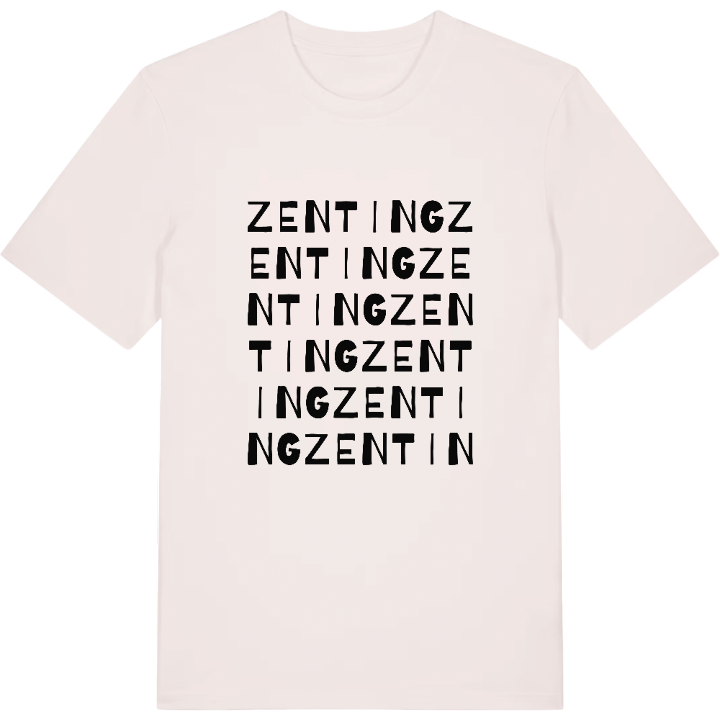 Zenting ordlek t-shirt – t-shirt från PinShirt