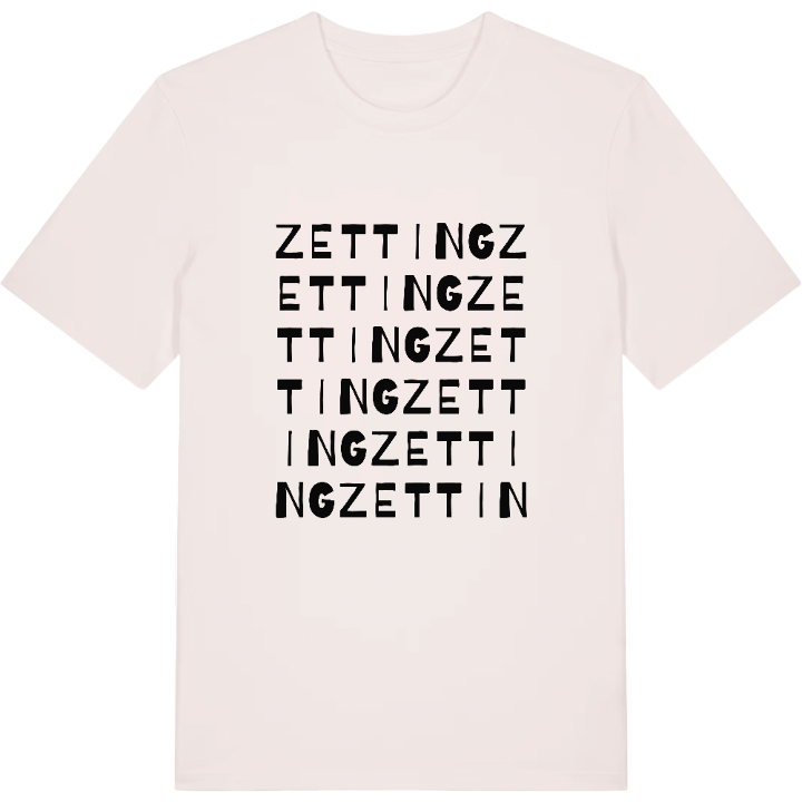 Zetting ordlek t-shirt – t-shirt från PinShirt