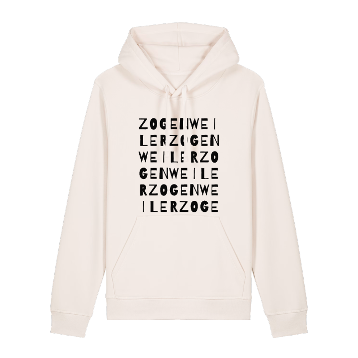 Zogenweiler ordlek hoodie – hoodie från PinShirt