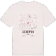 Zschepplin karta t-shirt