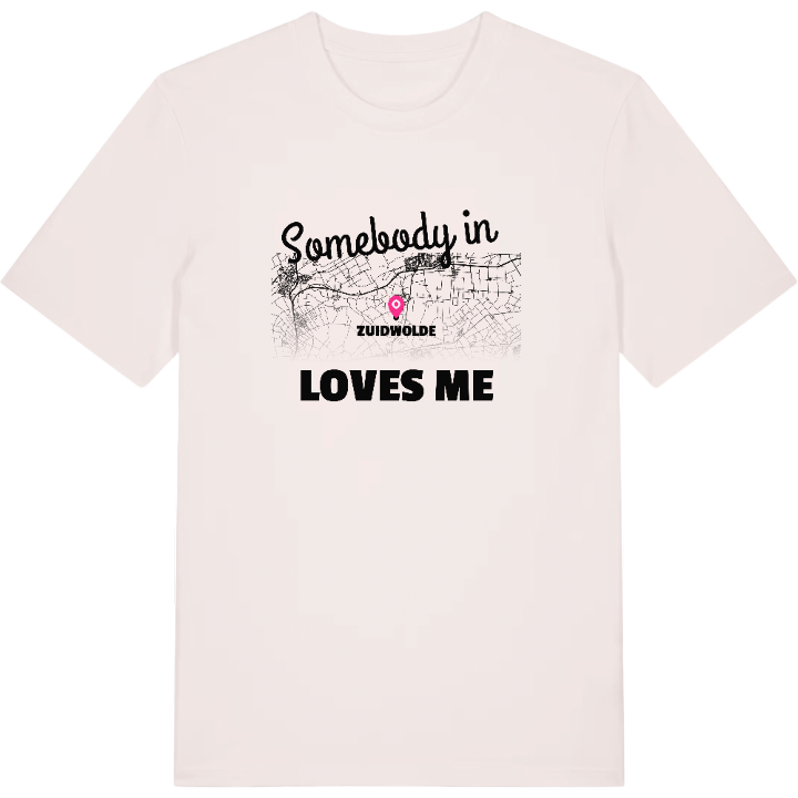 Någon i Zuidwolde älskar mig t-shirt – t-shirt från PinShirt