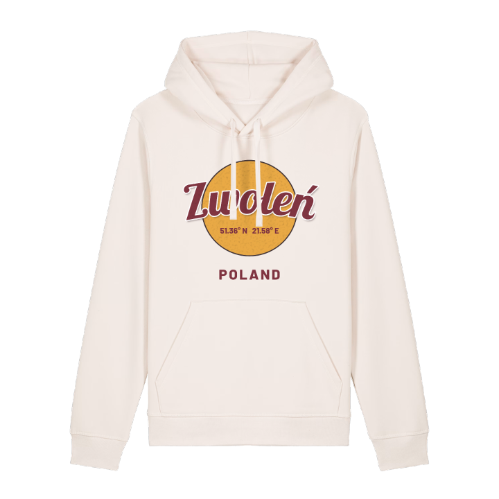 Zwoleń cirkel hoodie – hoodie från PinShirt