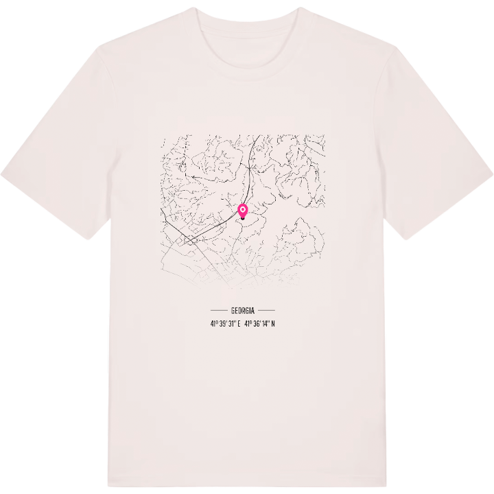 მახვილაური karta t-shirt – t-shirt från PinShirt