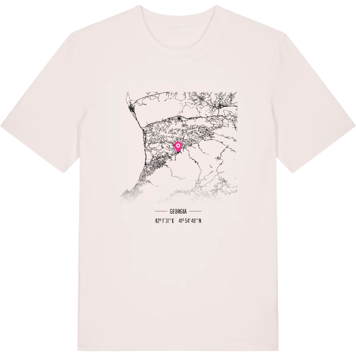 ოზურგეთის მუნიციპალიტეტი karta t-shirt – t-shirt från PinShirt