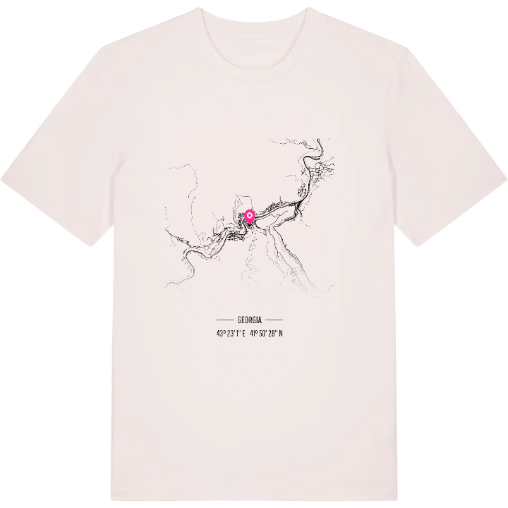 ბორჯომი karta t-shirt – t-shirt från PinShirt