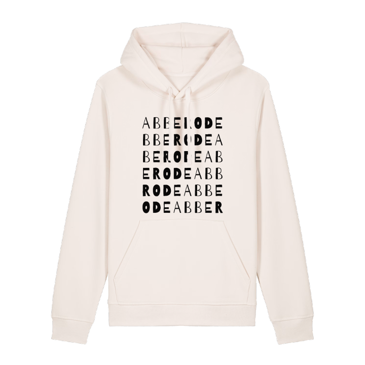 Abberode ordlek hoodie – hoodie från PinShirt