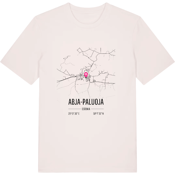 Abja-Paluoja karta t-shirt – t-shirt från PinShirt