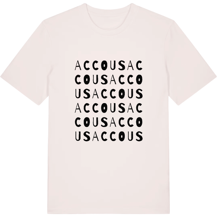 Accous ordlek t-shirt – t-shirt från PinShirt