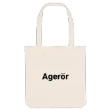 Agerör fetstil tygkasse