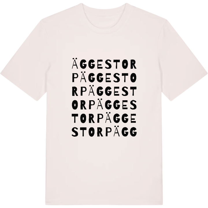 Äggestorp ordlek t-shirt – t-shirt från PinShirt
