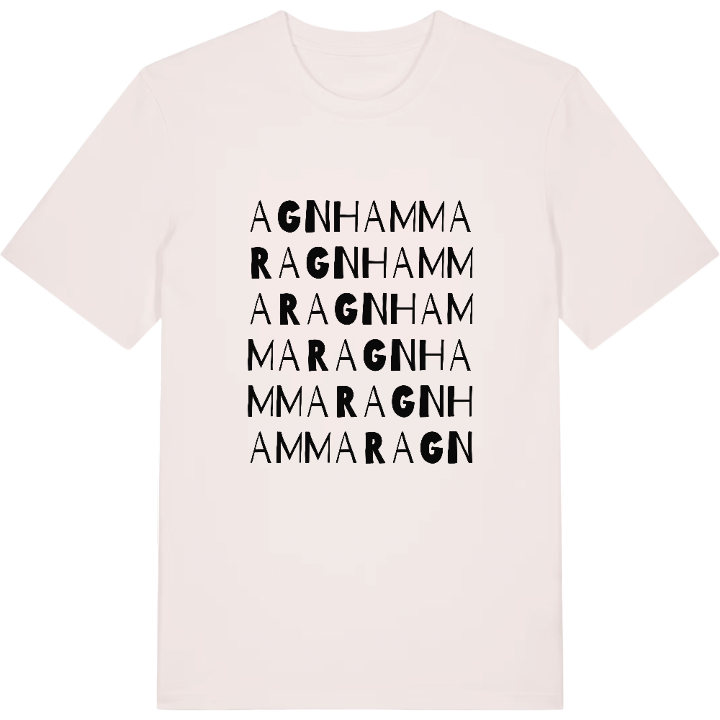 Agnhammar ordlek t-shirt – t-shirt från PinShirt