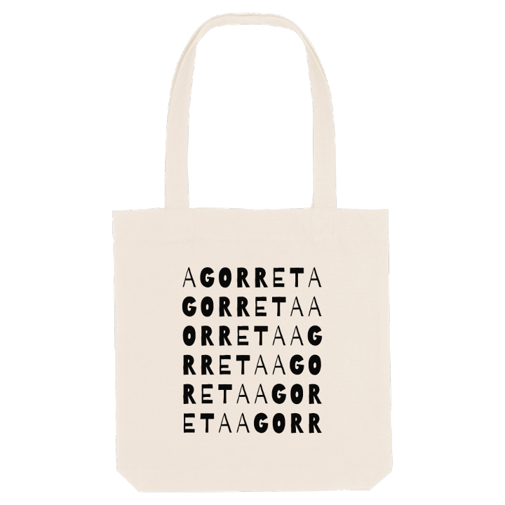 Agorreta ordlek tygkasse – tygkasse från PinShirt