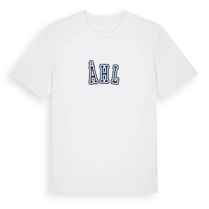 Åhl college t-shirt – t-shirt från PinShirt