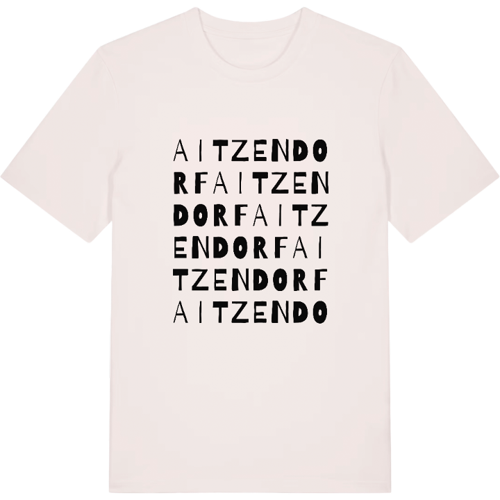 Aitzendorf ordlek t-shirt – t-shirt från PinShirt