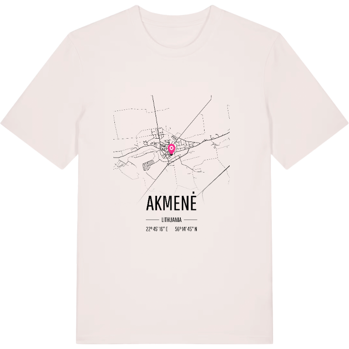 Akmenė karta t-shirt – t-shirt från PinShirt