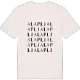 Alaplı ordlek t-shirt