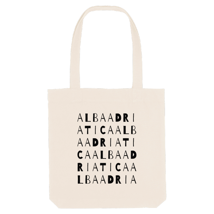 Alba Adriatica ordlek tygkasse – tygkasse från PinShirt