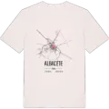 Albacete karta t-shirt