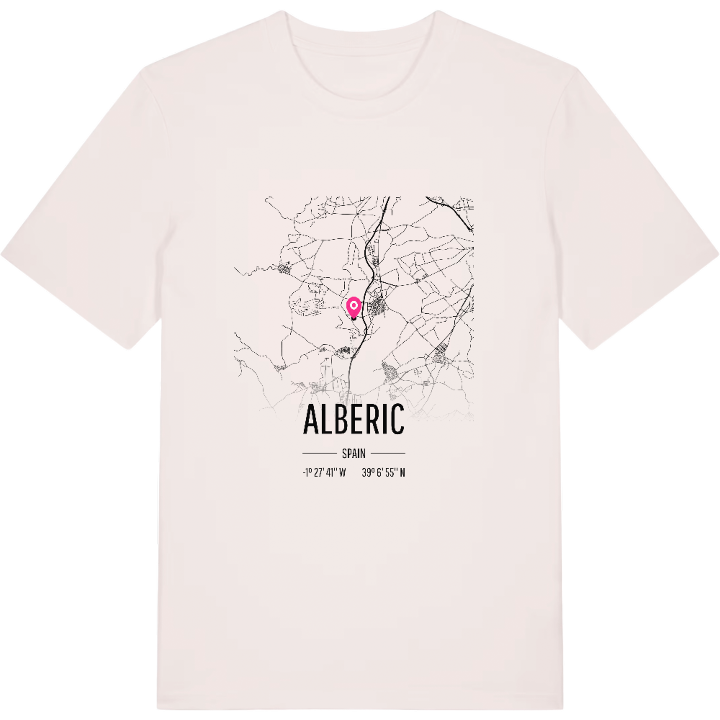 Alberic karta t-shirt – t-shirt från PinShirt
