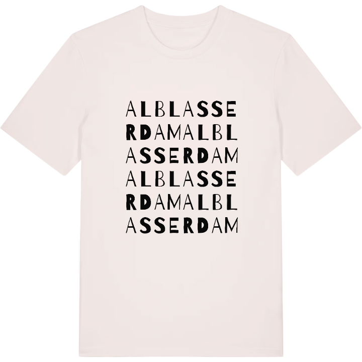 Alblasserdam ordlek t-shirt – t-shirt från PinShirt