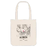 Alcorcón karta tygkasse
