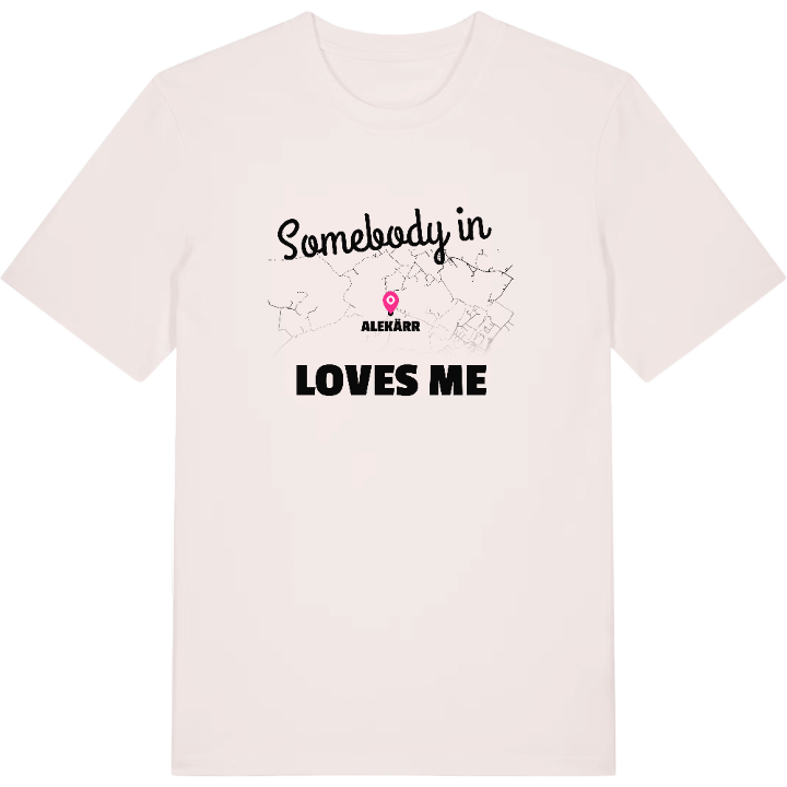 Någon i Alekärr älskar mig t-shirt – t-shirt från PinShirt