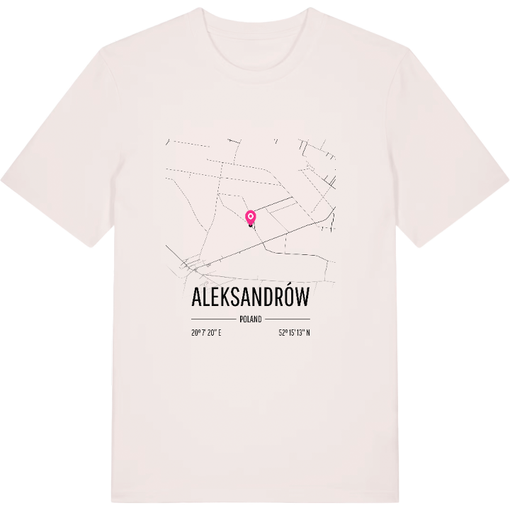 Aleksandrów karta t-shirt – t-shirt från PinShirt