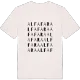 Alfafara ordlek t-shirt