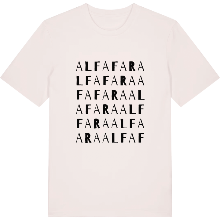 Alfafara ordlek t-shirt – t-shirt från PinShirt