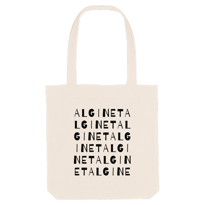 Alginet ordlek tygkasse – tygkasse från PinShirt