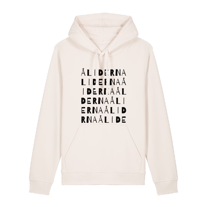 Åliderna ordlek hoodie – hoodie från PinShirt