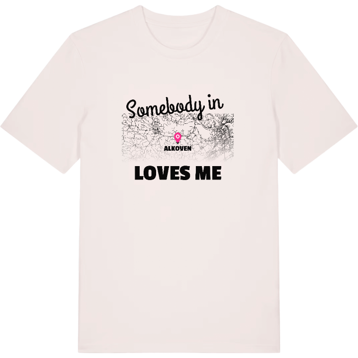 Någon i Alkoven älskar mig t-shirt – t-shirt från PinShirt