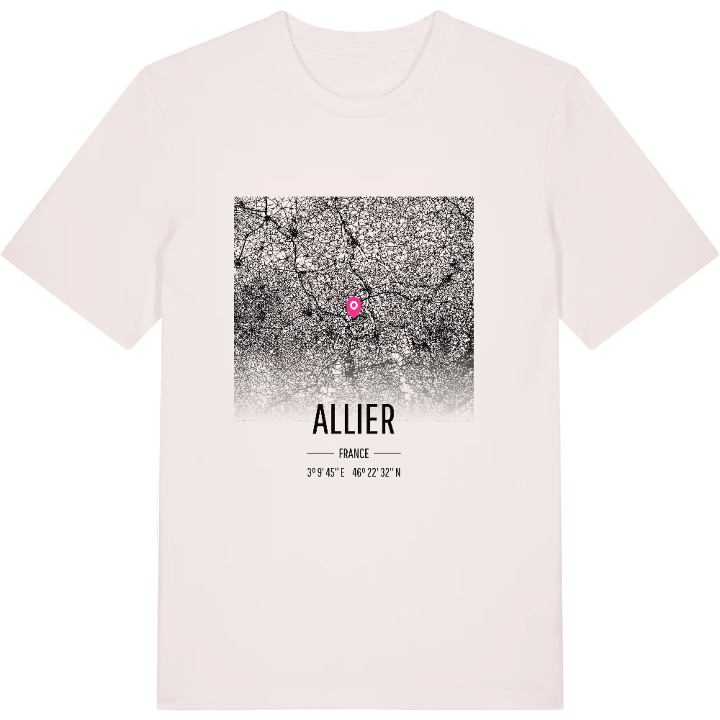 Allier karta t-shirt – t-shirt från PinShirt