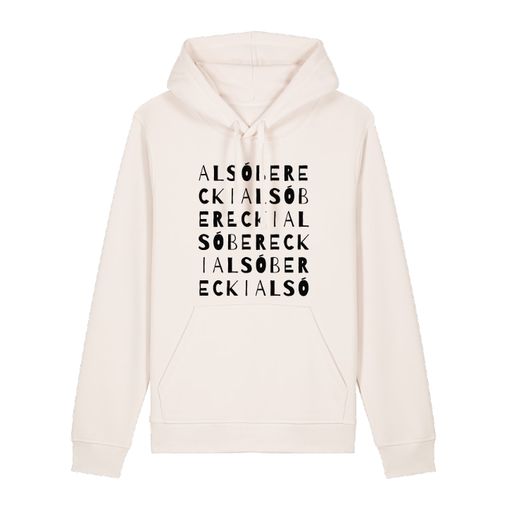Alsóberecki ordlek hoodie – hoodie från PinShirt