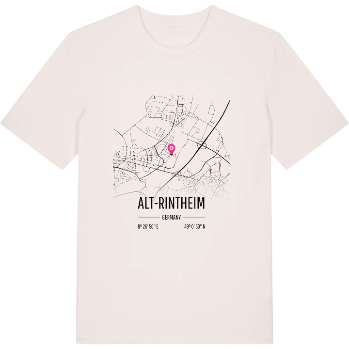Alt-Rintheim karta t-shirt – t-shirt från PinShirt