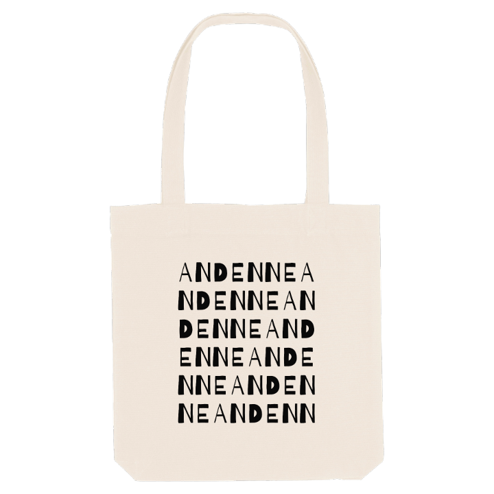 Andenne ordlek tygkasse – tygkasse från PinShirt