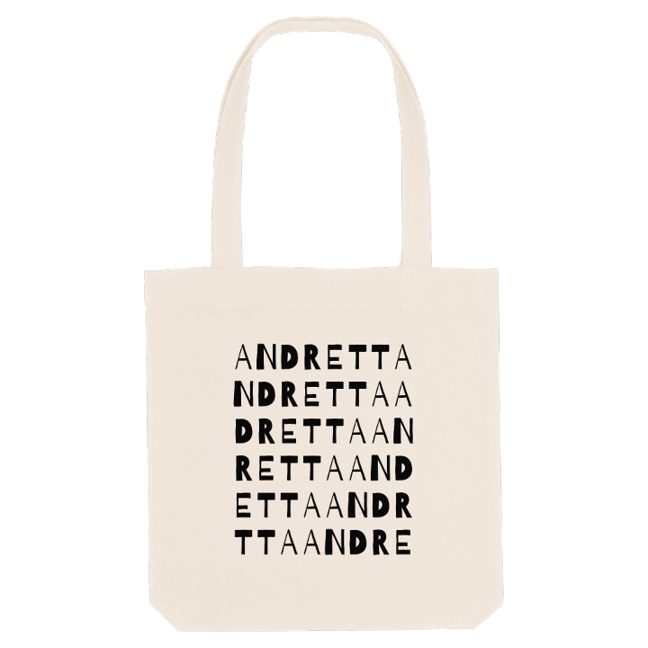 Andretta ordlek tygkasse – tygkasse från PinShirt
