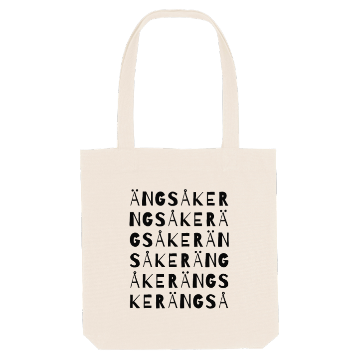 Ängsåker ordlek tygkasse – tygkasse från PinShirt