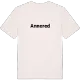 Annered fetstil t-shirt