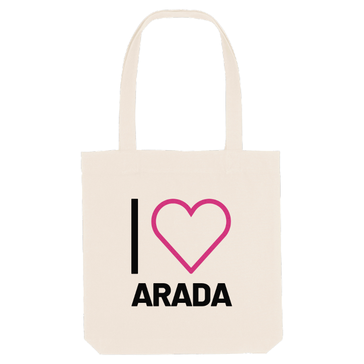Jag älskar Arada tygkasse stort tryck – tygkasse från PinShirt