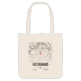 Arcugnano karta tygkasse