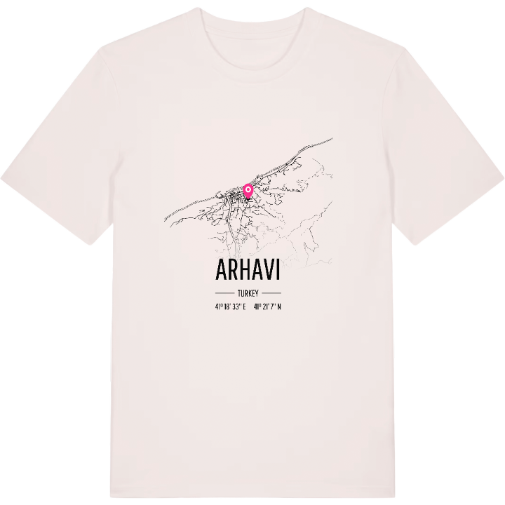 Arhavi karta t-shirt – t-shirt från PinShirt