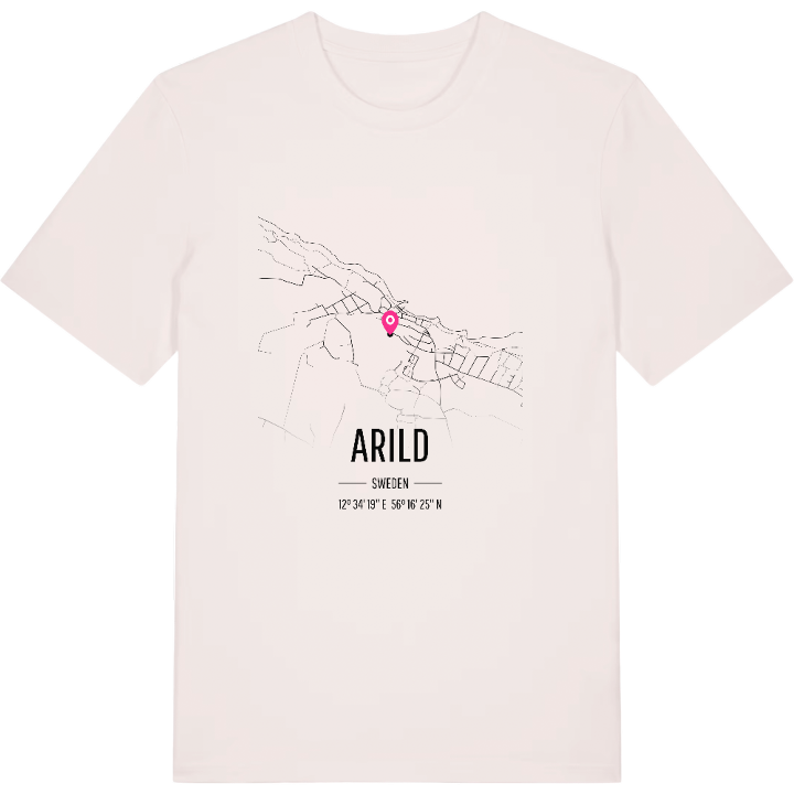 Arild karta t-shirt – t-shirt från PinShirt