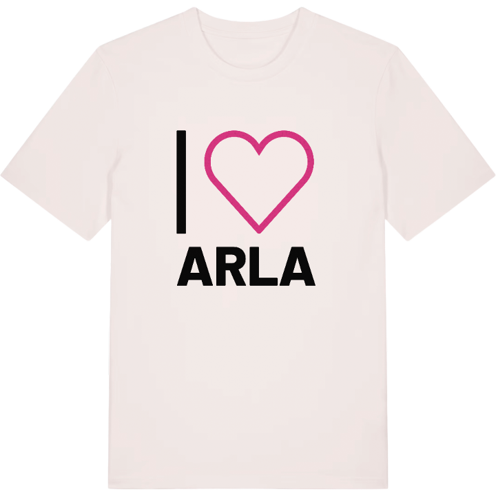 Jag älskar Arla t-shirt stort tryck – t-shirt från PinShirt