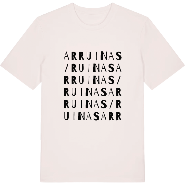Arruinas/Ruinas ordlek t-shirt – t-shirt från PinShirt
